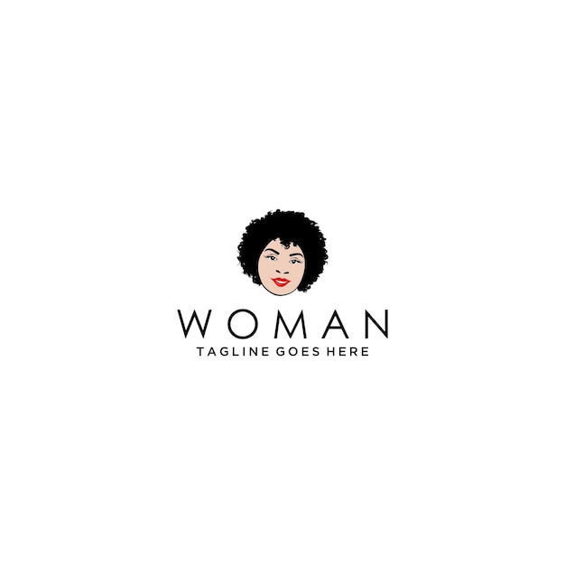 Woman Beauty Logo Sign Design