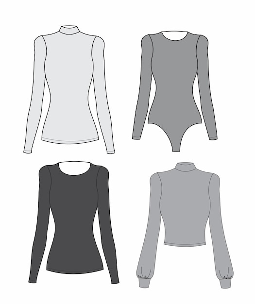 WOMAN CLOTHES, WOMAN BLOUSES, WOMAN BODYSUIT, TOP CROPPED, BLOUSES