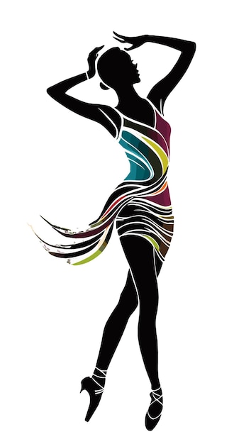 a woman dancing