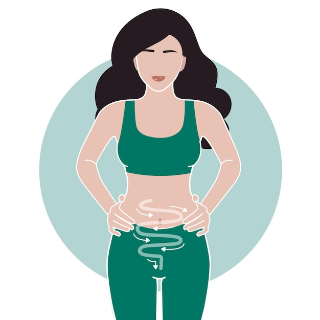 Woman intestine regular tansit or constipation problems