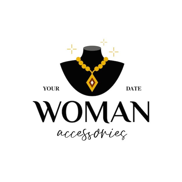 Woman jewels and accessories logo 