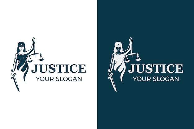 Woman For Justice Logo Design