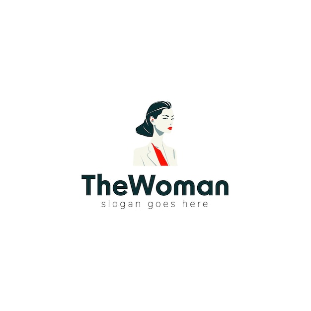 Woman Vector Logo Design