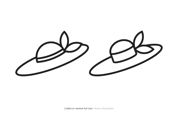 Women hat icon design vector illustration