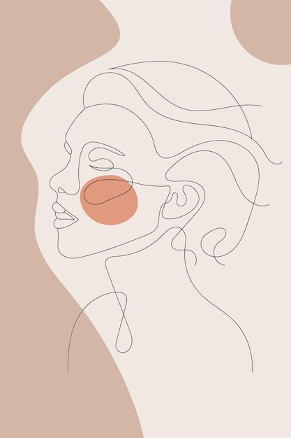 women's body vector line art minimal grayscale drawings