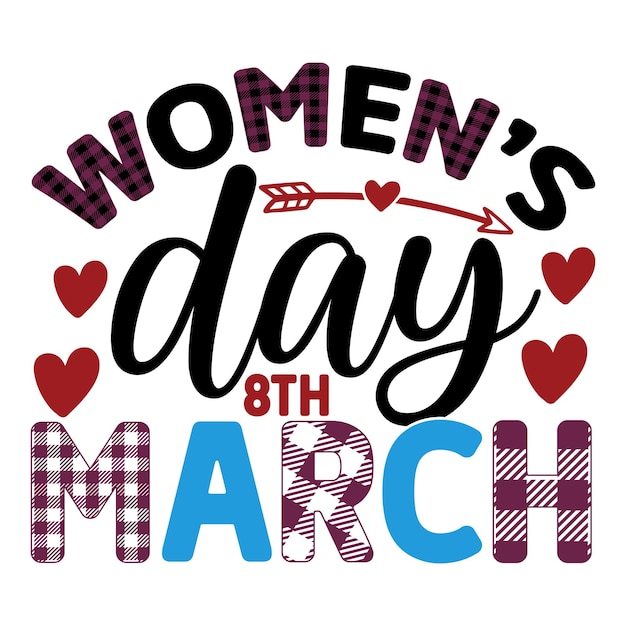 women's day 8 march SVG