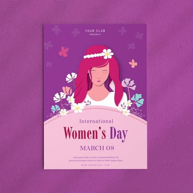 Women's Day Flyer Template