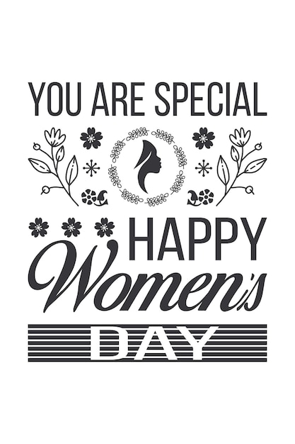 Women's Day T-Shirt Design Vector