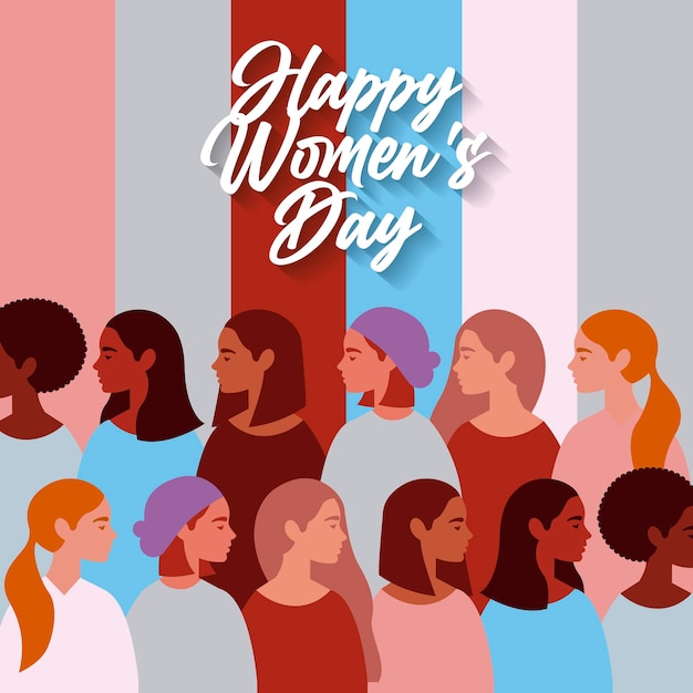 Women's day vector