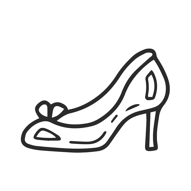 Women's shoe doodle