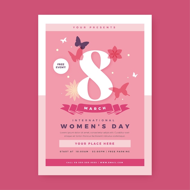 Womens Day Event Flyer