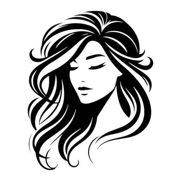 womens day line art vector illustration