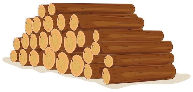 Wood logs