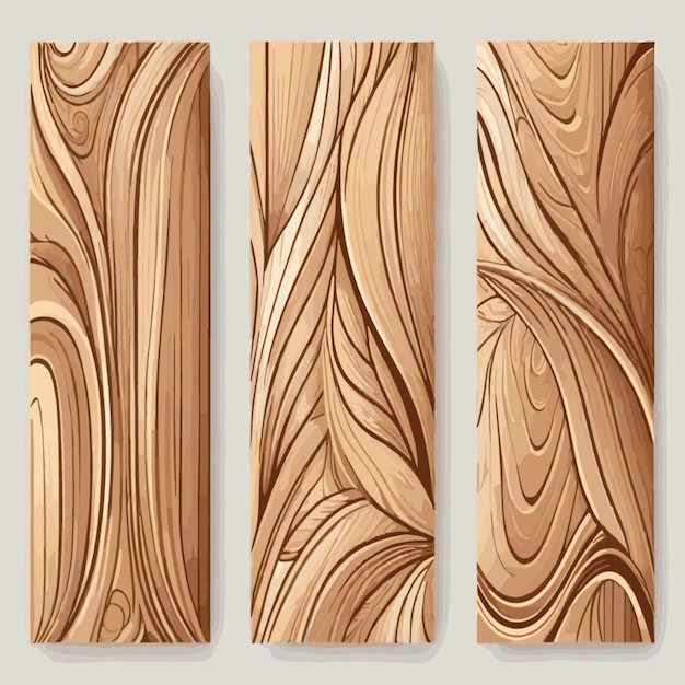 Vector wood pattern vector