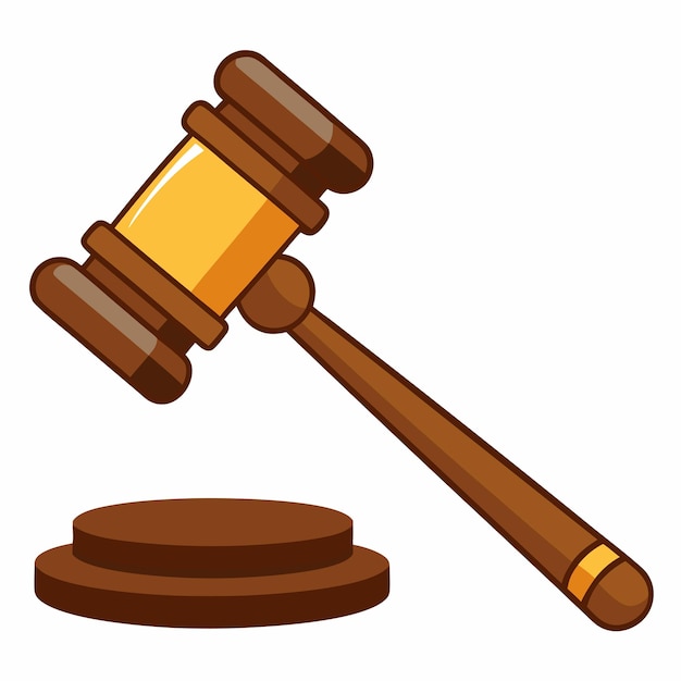 wooden brown judge gavel