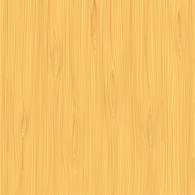 Wooden light background. Square hand draw wood background. Vector illustration.