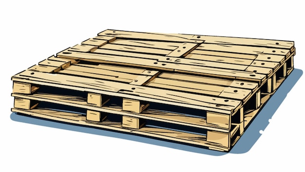 wooden pallets