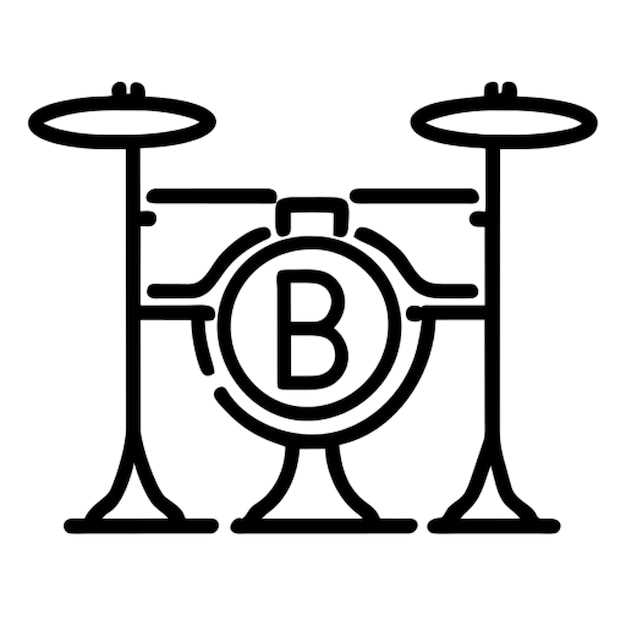 the word briz for a band logo design pictogram