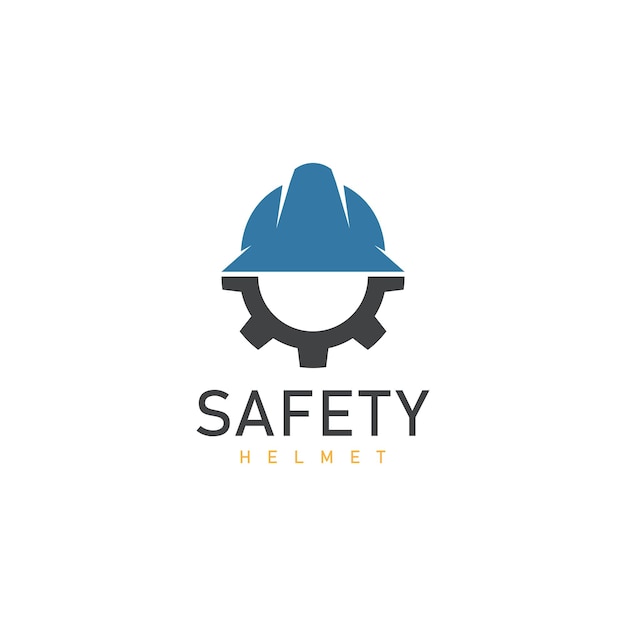 work safety helmet gear design vector illustration icon