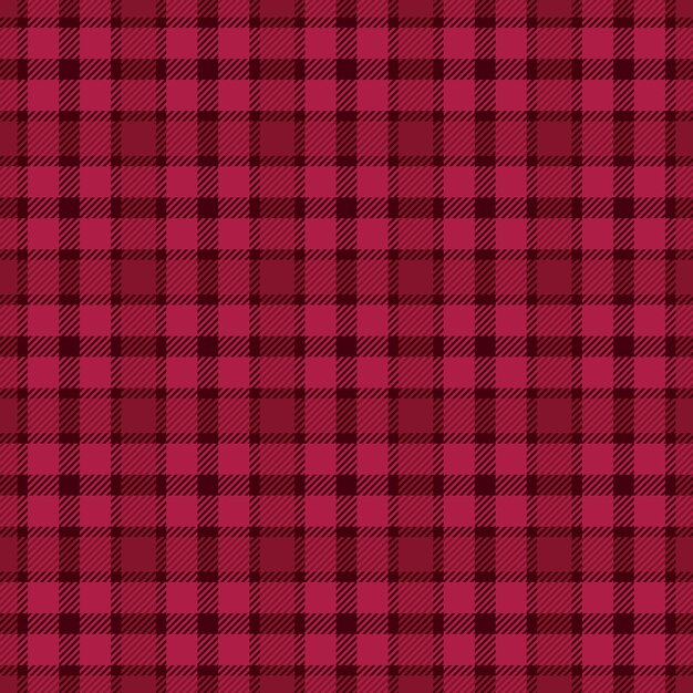 Workshop textile texture plaid dark vector fabric tartan Delicate background seamless pattern check in red and dark colors