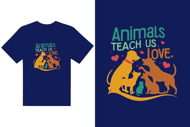 World animal day design for t shirt or any purpose