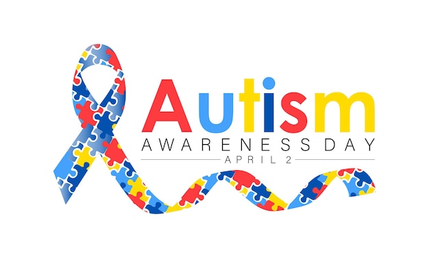 Vector world autism awareness day observed every year of april 2 medical awareness vector banner flyer poster and social medial template design