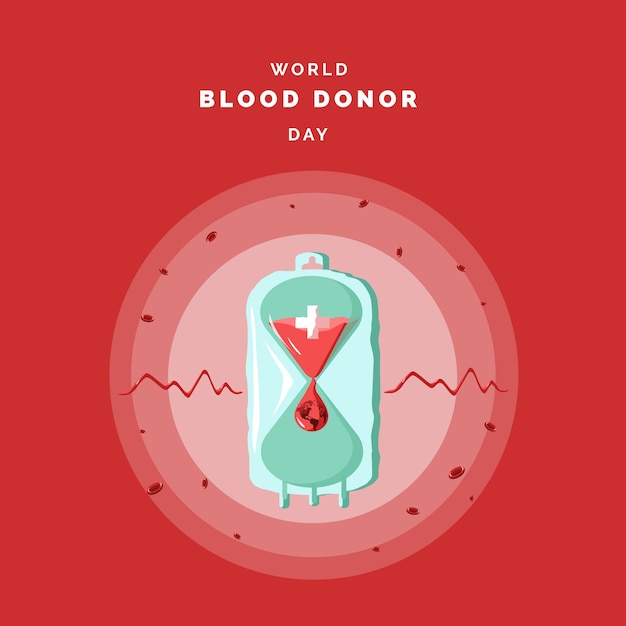 World Blood Donor Day Illustration