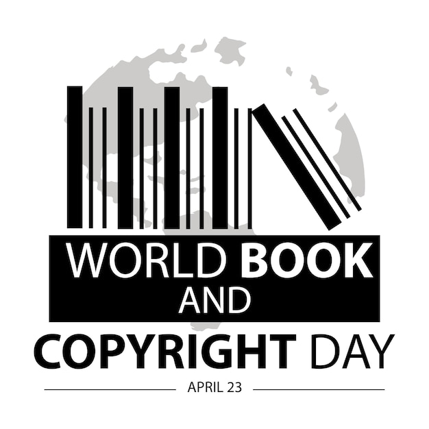 World Book and Copyright Day concept April 23