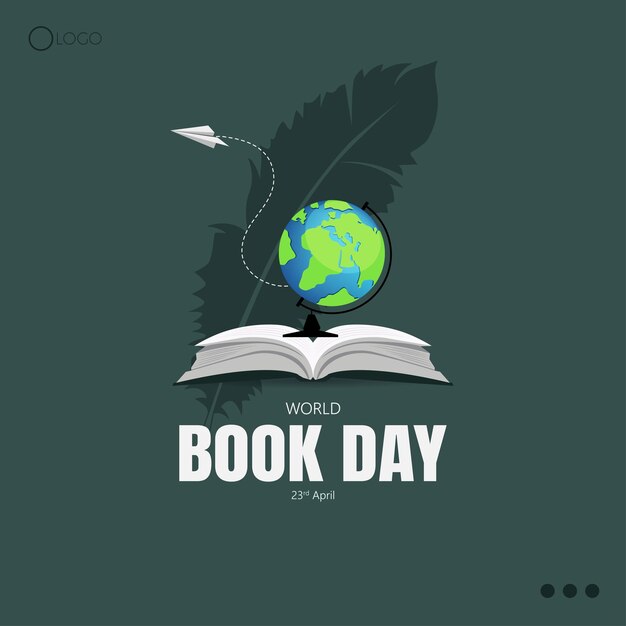 Vector world book day celebrates the joy of reading and the power of books to inspire educate