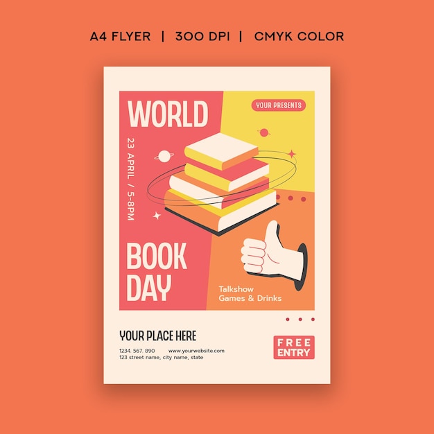 World Book Day Flyer