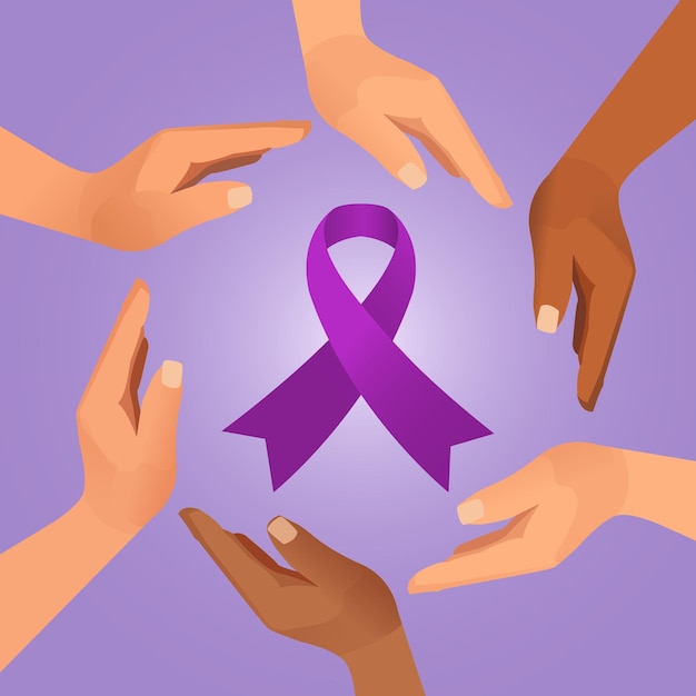 World Cancer Day concept Vector Illustration