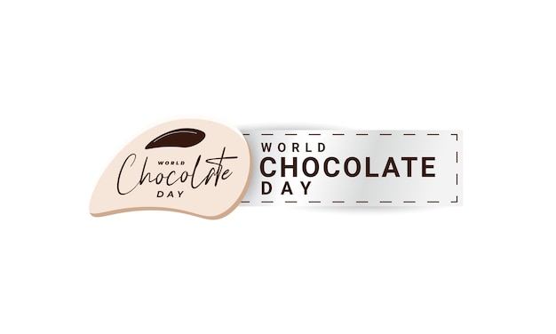 World chocolate day background suitable for posters social media posts and others