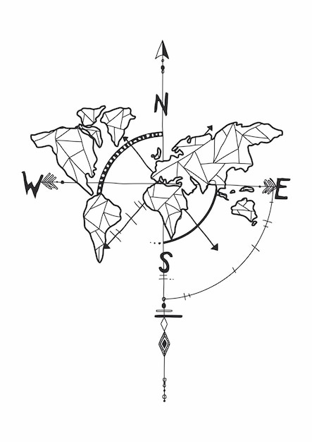 World Compass design