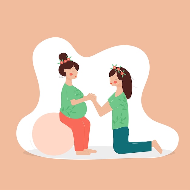 World Doula Week Doula Support Pregnant Woman Pregnancy Safe