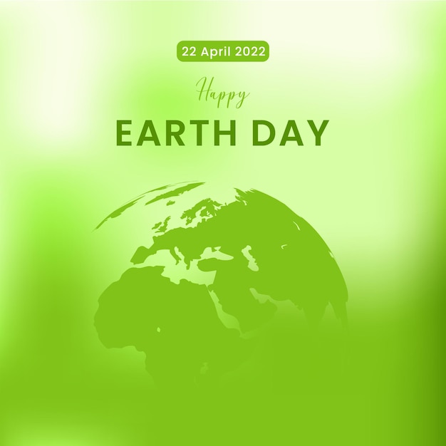 World Earth Day Social Media Poster Banner Template Design