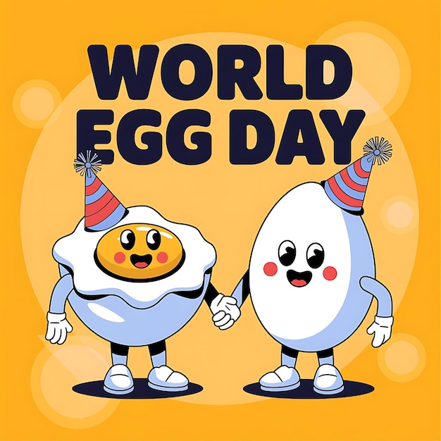 Vector world egg day vector image illustration