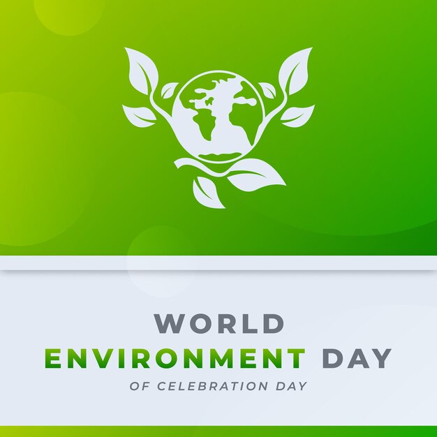 World Environment Day Celebration Vector Design Illustration for Background Poster Banner Ads