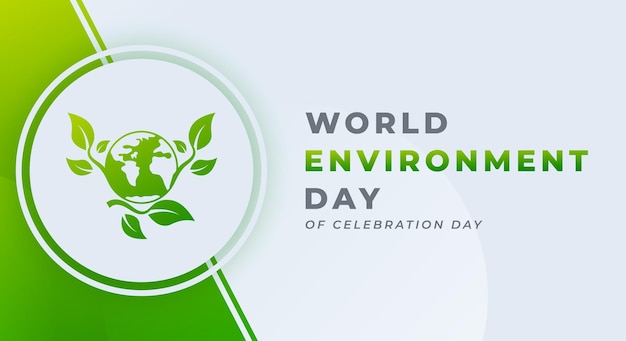 World Environment Day Celebration Vector Design Illustration for Background Poster Banner Ads