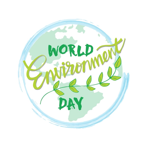 World Environment Day Hand Lettering June 5