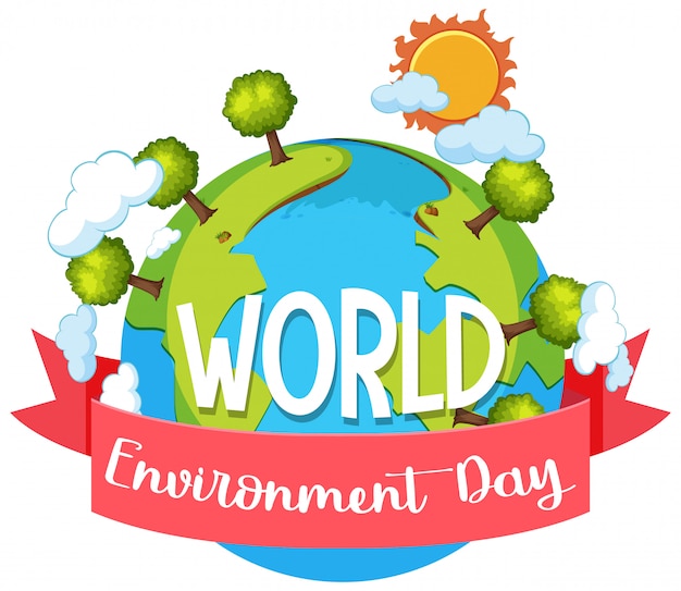 World environment day icon