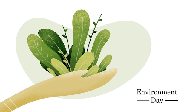 world environment day vector design