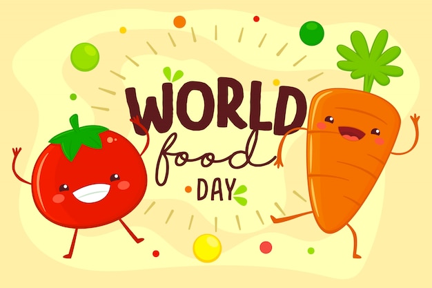 World food day illustration