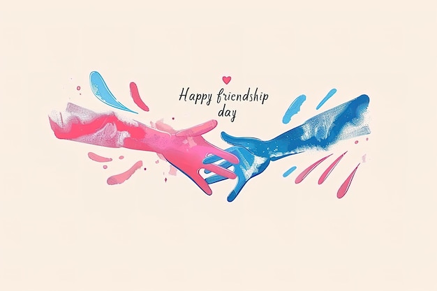 Vector world friendship day every year in july template for background banner card poster with text