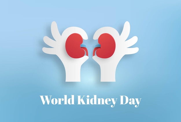 World Kidney Day Poster Design Urology Healthcare awareness Kidney Health for All