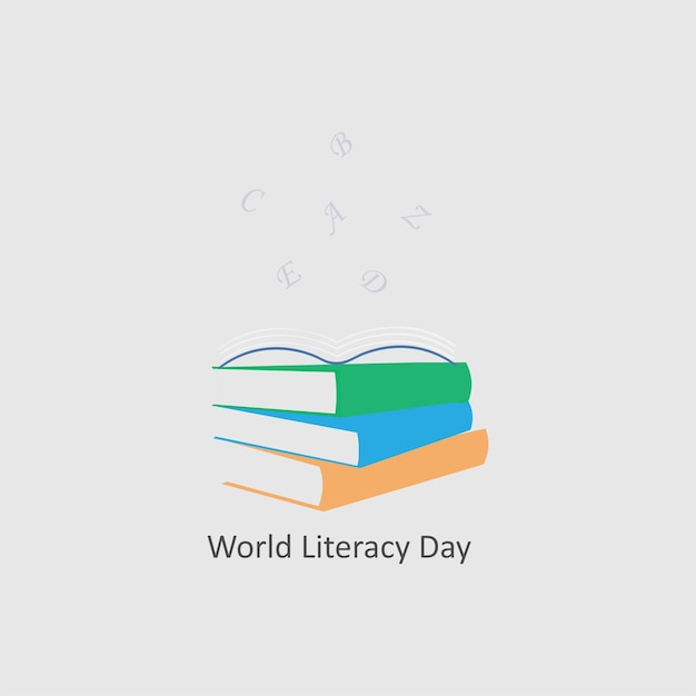 World Literacy Day ,Vector Illustration.