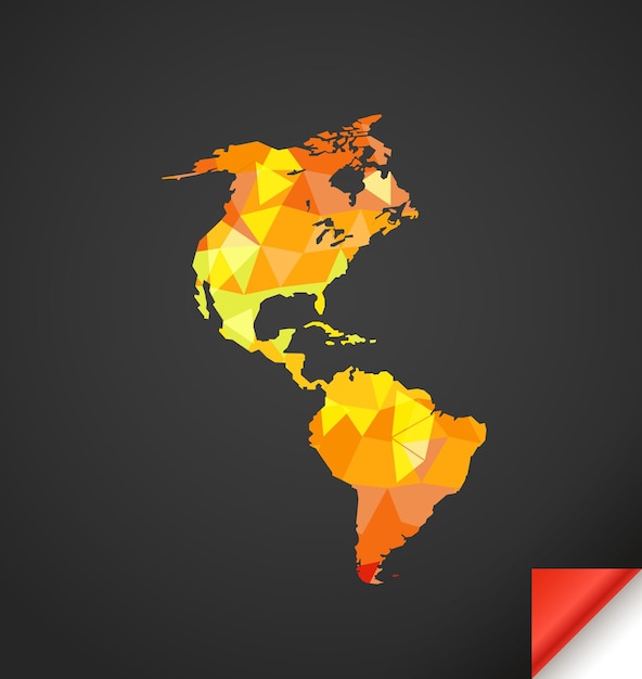 World map infographic template Design elements