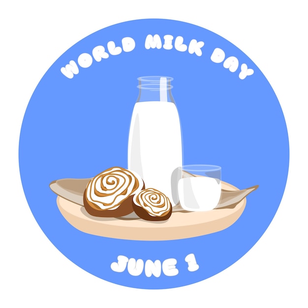 World Milk Day Vector graphic vector design