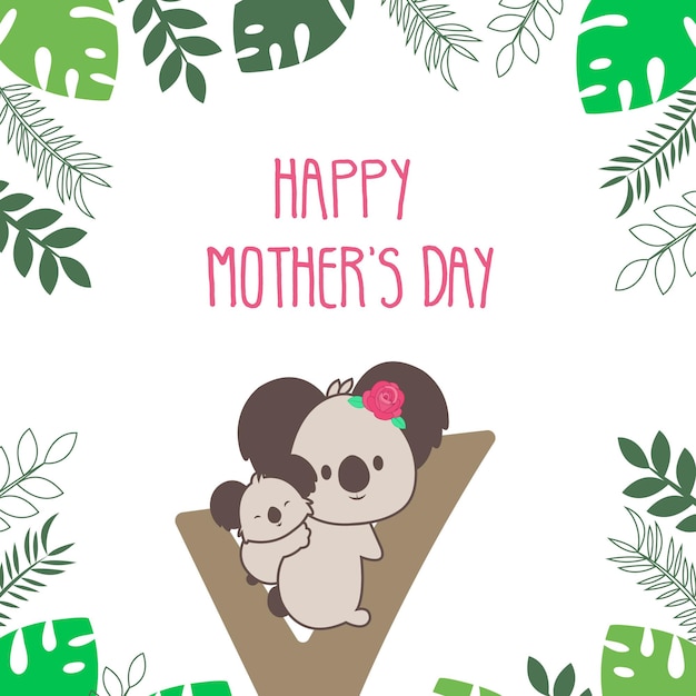 World Mother's Day Flat Illustration Vector