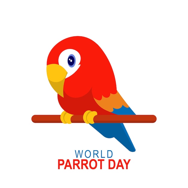 World Parrot Day background