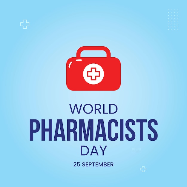 World Pharmacists Day Design Vector